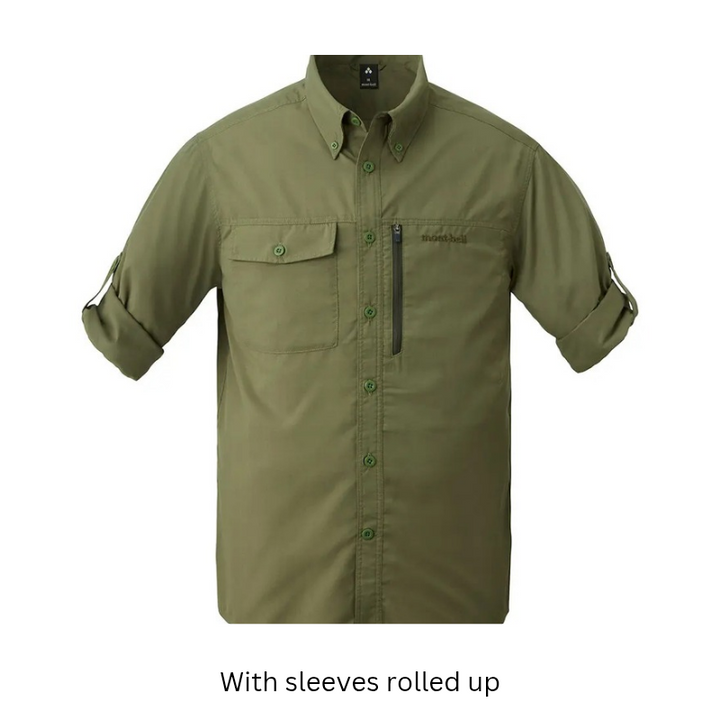 Montbell Shirt Men's Meadow Light Shirt