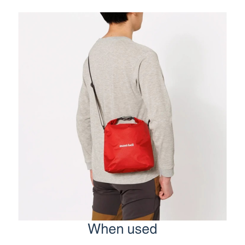 Montbell ROLL-UP DRY SHOULDER BAG 2L