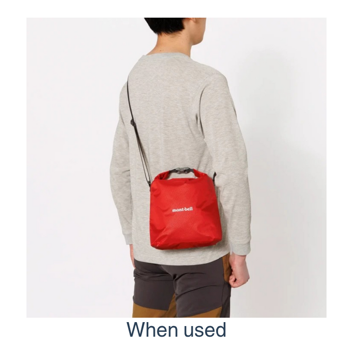 Montbell ROLL-UP DRY SHOULDER BAG 2L
