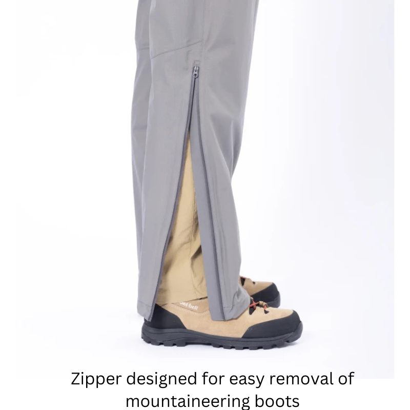 Montbell All Weather Pants Men's SUPER DRY-TEC Rain Pants - Waterproof