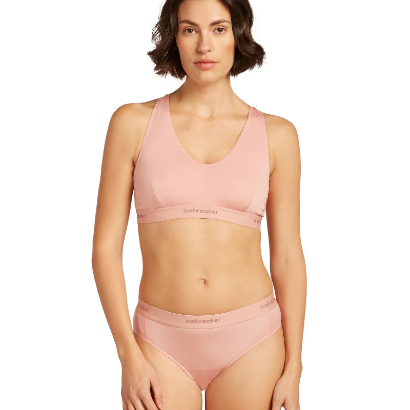 icebreaker Merino Undergarment Women's Merino Blend Cool-Lite Sprite Racerback Bra