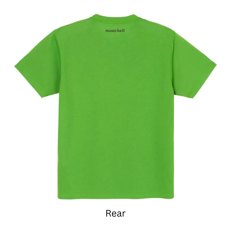 Montbell T-Shirt Unisex Wickron T Mountain - Green