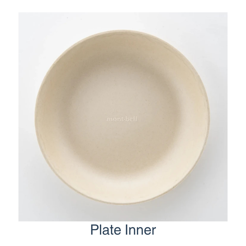 Montbell Eco-Friendly Bamboo Paper Dining Set