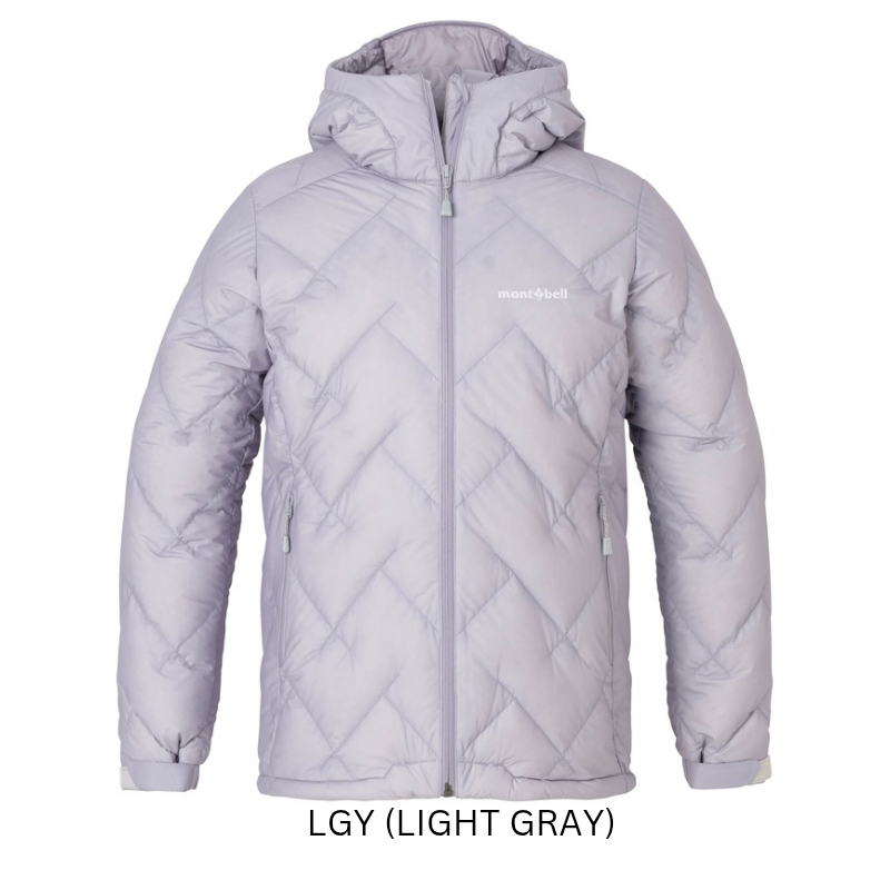 Montbell Down Jacket Women's Permafrost Light Down Parka With Hood - Super DRY-TEC
