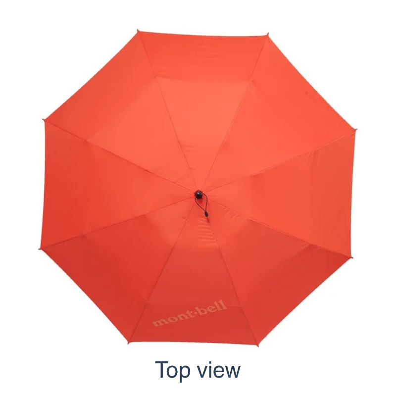 Montbell Trekking Umbrella 50 (139g, 86.5cm Opened)