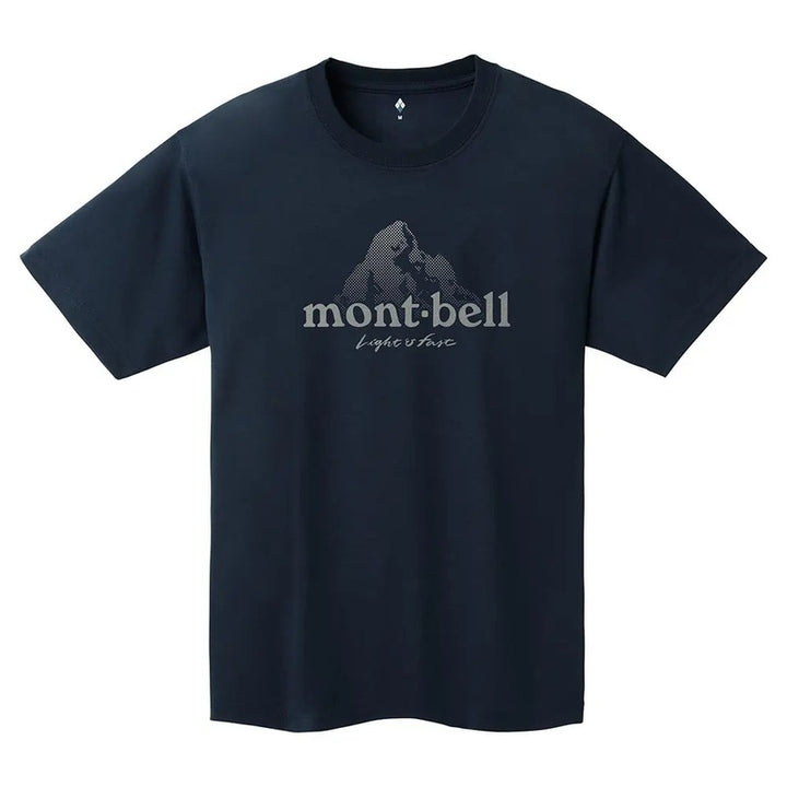 Montbell T-Shirt Unisex Wickron T Dot Logo - Everyday Hiking Trekking Firstlayer