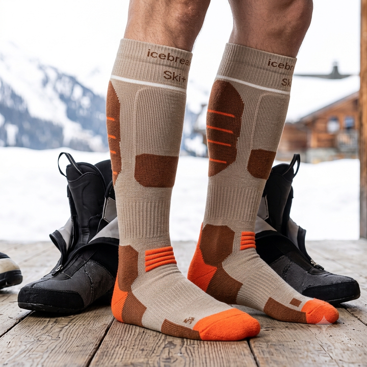 icebreaker Merino Men's Ski+ Medium Cushion Over-The-Calf Socks