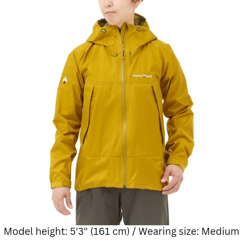 Montbell Rainwear Women's Thunder Pass Jacket 3-layer DRY-TEC - IVORY/OFF WHITE