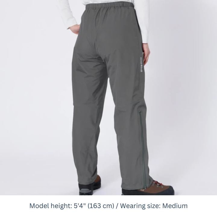 Montbell Rainwear Women's GORETEX Rain Pants