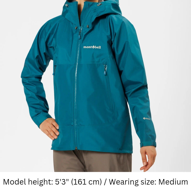 Montbell Rainwear Women's Rain Trekker Jacket 3-Layer GORE-TEX®