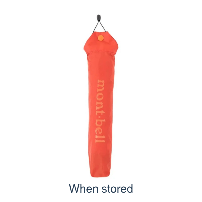 Montbell Trekking Umbrella 50 (139g, 86.5cm Opened)