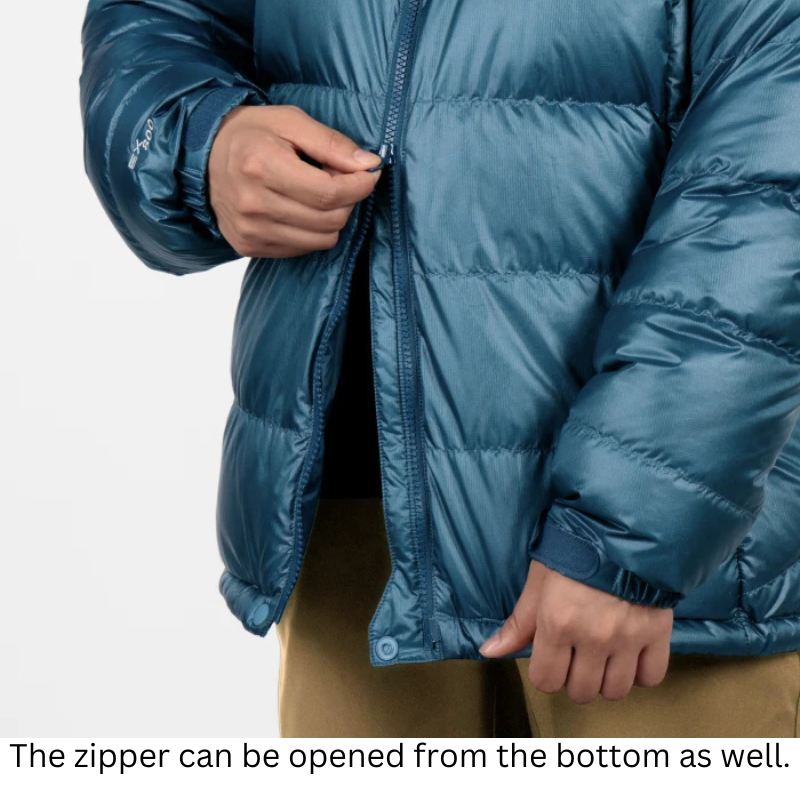 Montbell Down Jacket Women's Alpine Down Parka With Hood - 800 Fill