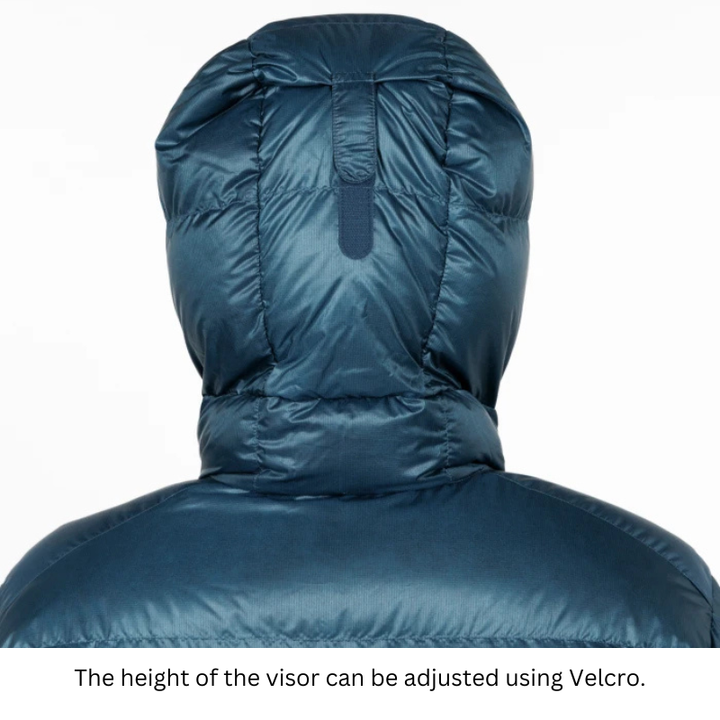 Montbell Down Jacket Men's Alpine Down Parka With Hood - 800 Fill