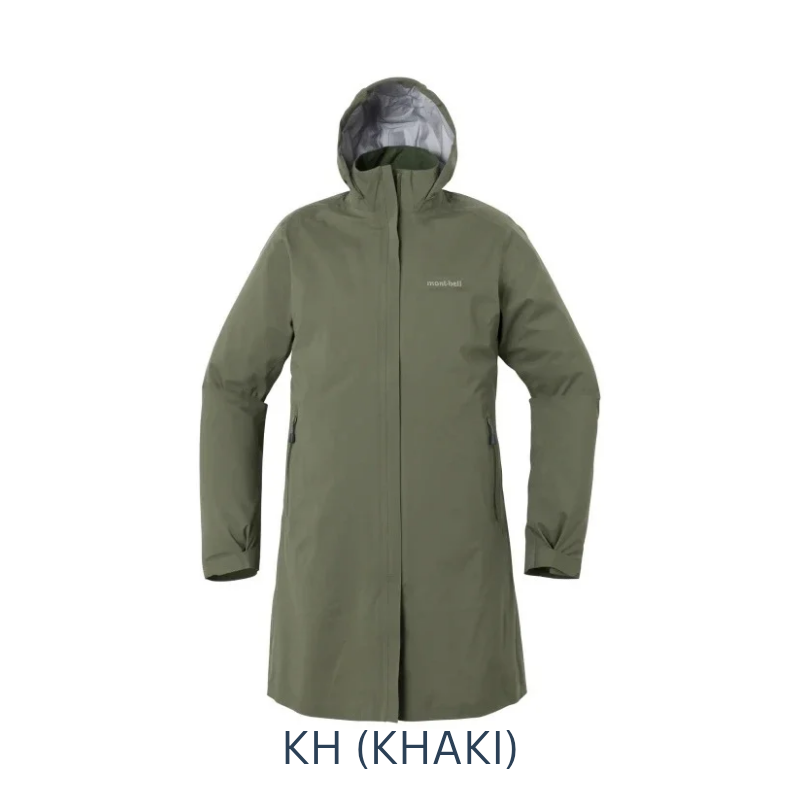 Montbell Rainwear Women's Rambler Rain Coat - 3-layer DRY-TEC