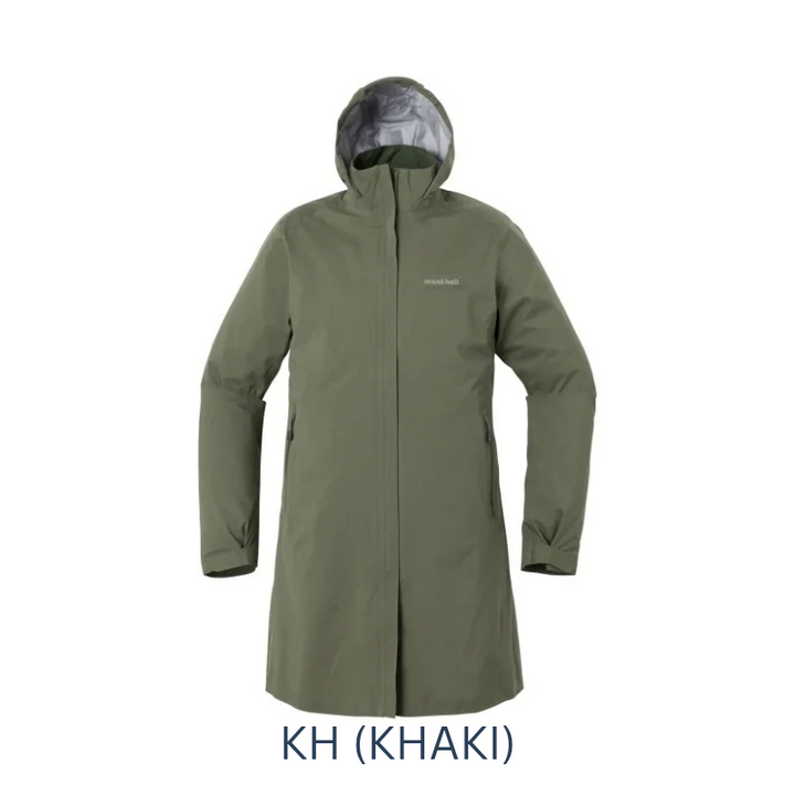 Montbell Rainwear Women's Rambler Rain Coat - 3-layer DRY-TEC