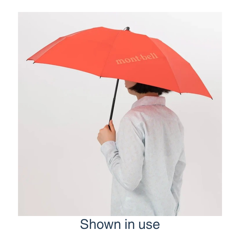 Montbell Trekking Umbrella 50 (139g, 86.5cm Opened)