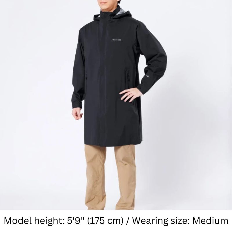 Montbell Rainwear Men's Rambler Rain Coat - 3-layer DRY-TEC