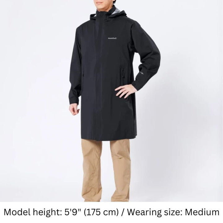 Montbell Rainwear Men's Rambler Rain Coat - 3-layer DRY-TEC