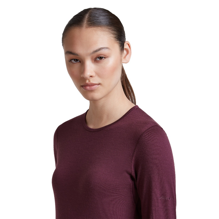 icebreaker Merino Base Layer Women's 200 Oasis Long Sleeve Crewe