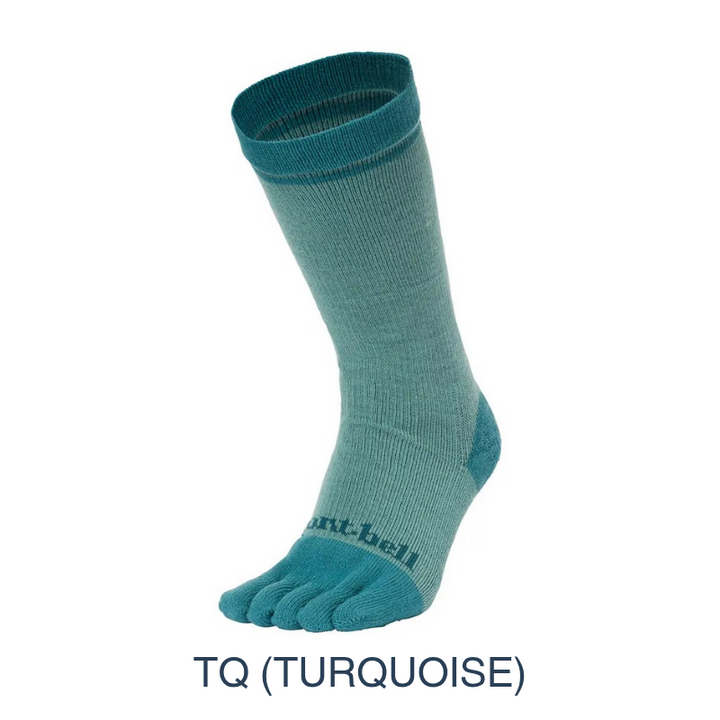 Montbell Women's Wickron Walking 5 Toe Socks