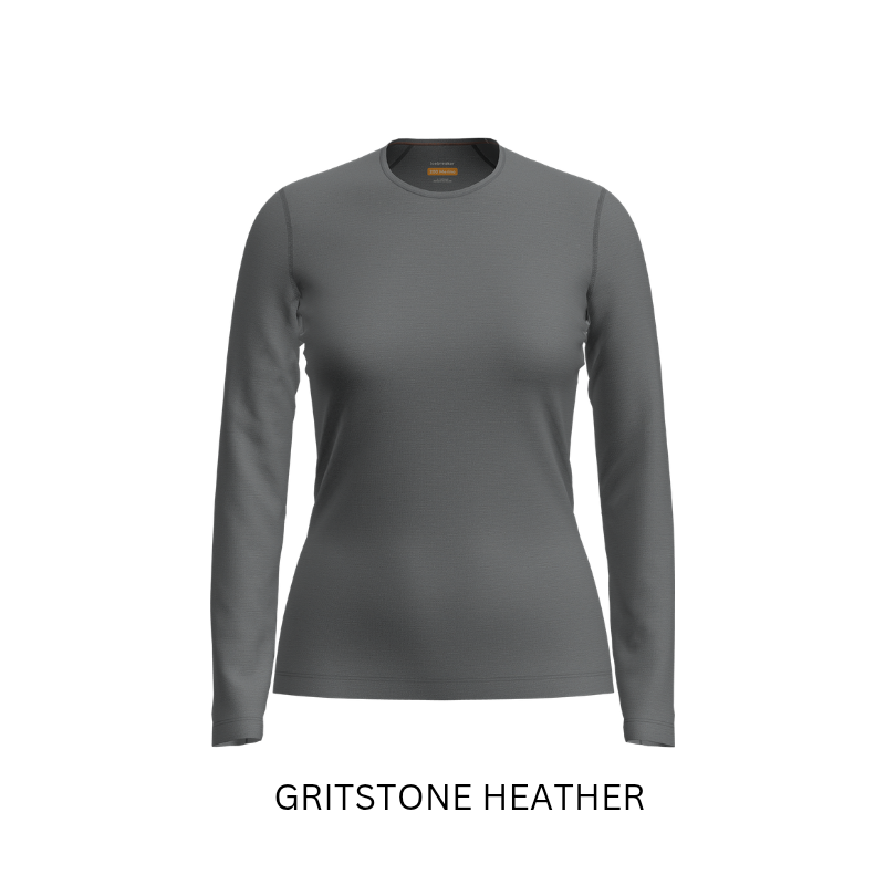icebreaker Merino Base Layer Women's 200 Oasis Long Sleeve Crewe