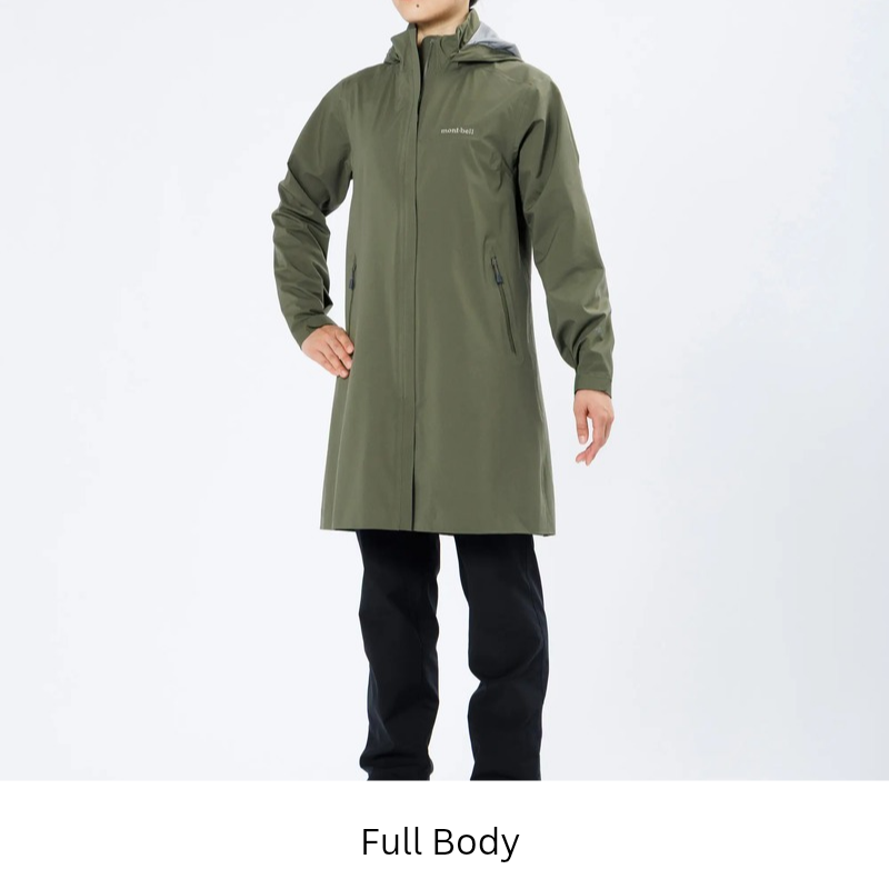 Montbell Rainwear Women's Rambler Rain Coat - 3-layer DRY-TEC