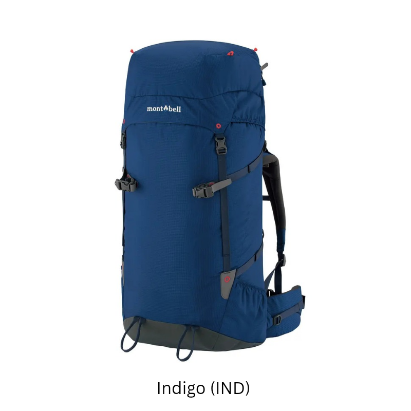 Montbell Backpack Expedition Trail Pack 80L - Indigo (Unisex)