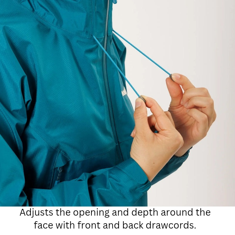 Montbell Rainwear Women's Rain Trekker Jacket 3-Layer GORE-TEX®