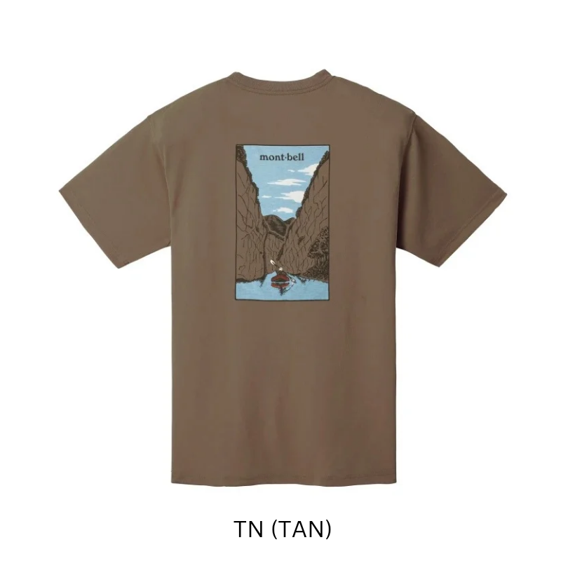 Montbell T-Shirt Unisex Wickron T Canyon