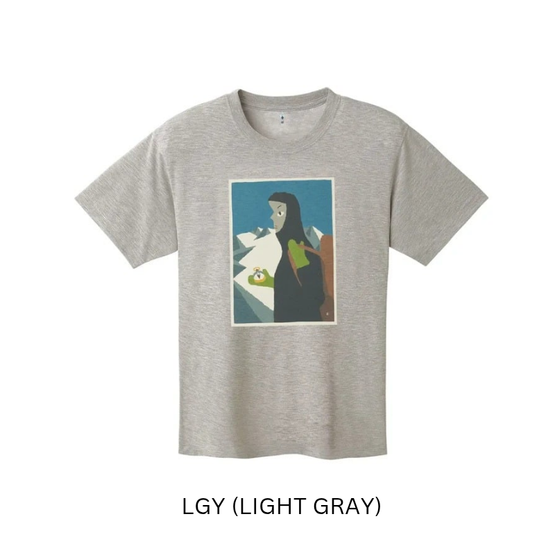 Montbell T-Shirt Unisex Wickron T Touhan No Mae - Everyday Hiking Trekking Firstlayer