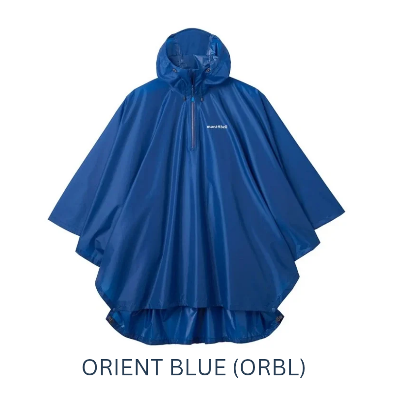 Montbell Rainwear Trekking Rain Poncho Unisex