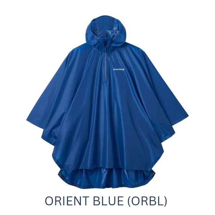 Montbell Rainwear Trekking Rain Poncho Unisex
