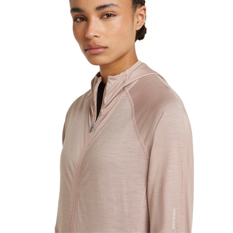 icebreaker Merino Women's Merino 150 MerinoFine Ace Long Sleeve Zip Hoodie