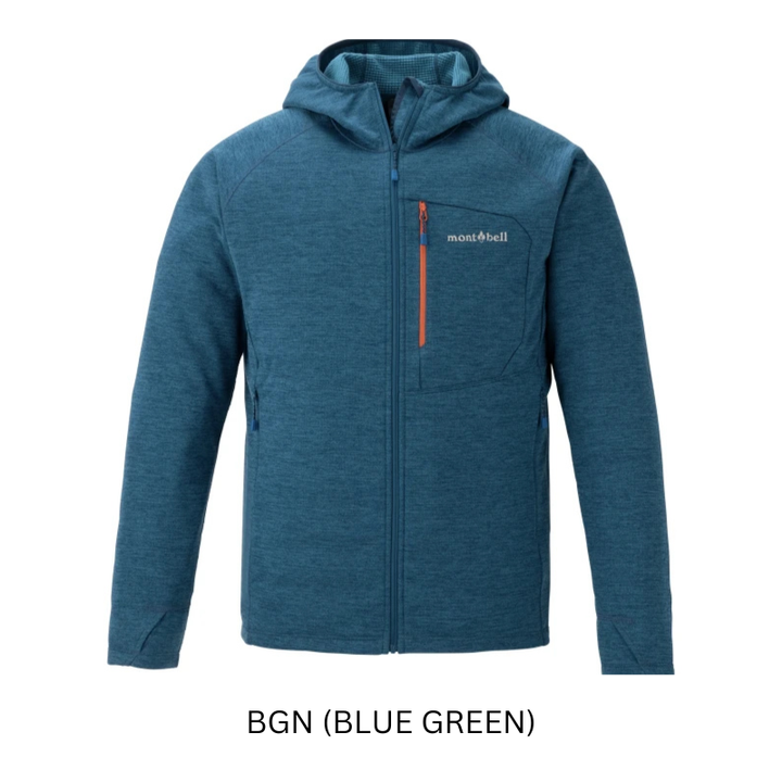 Montbell Thermal Men's CLIMAGRID Hooded Jacket