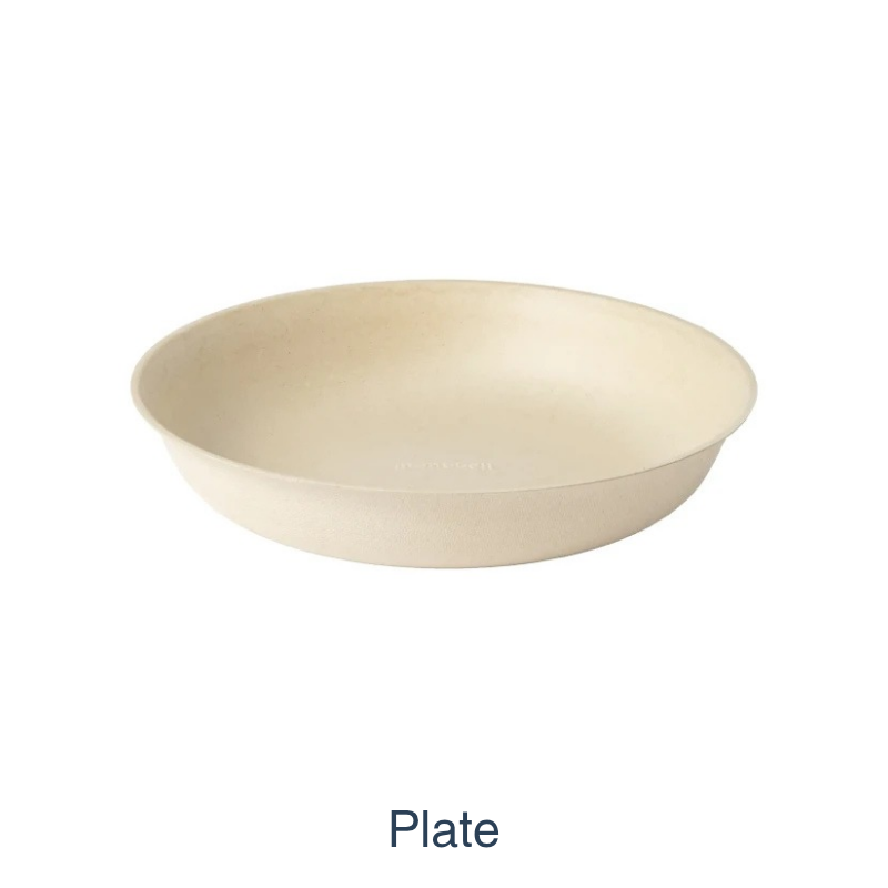 Montbell Eco-Friendly Bamboo Paper Dining Set