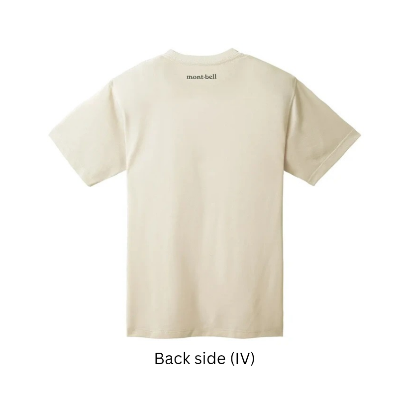 Montbell T-Shirt Unisex Wickron T Tooi Yama - Everyday Hiking Trekking Firstlayer