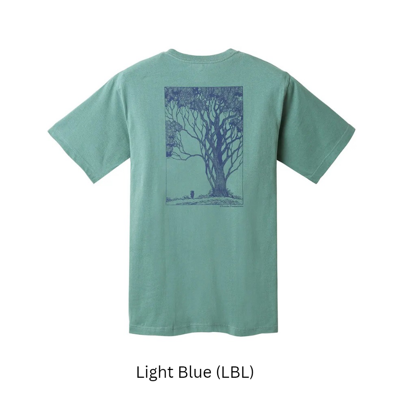 Montbell T-Shirt Unisex Pear Skin Cotton T Hyakkimaru - Yellow UV Cut