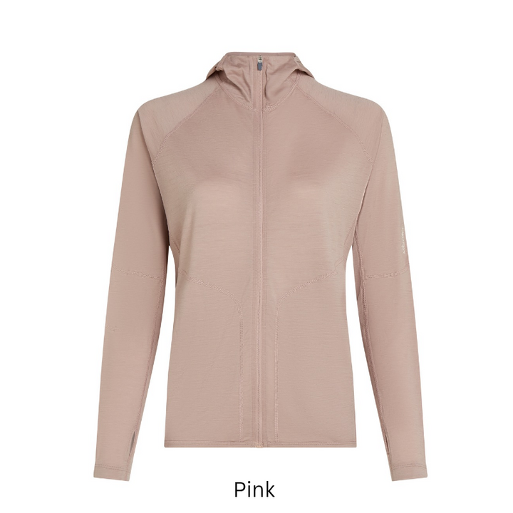 icebreaker Merino Women's Merino 150 MerinoFine Ace Long Sleeve Zip Hoodie
