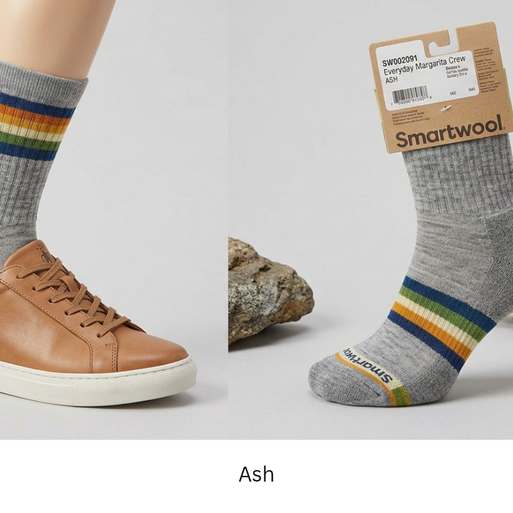 Smartwool Unisex Everyday Margarita Crew Socks
