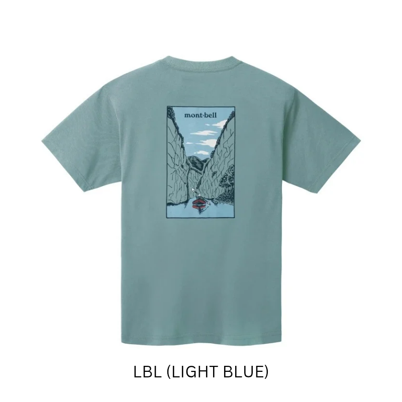 Montbell T-Shirt Unisex Wickron T Canyon