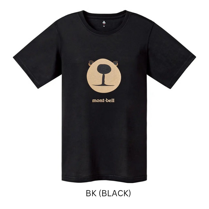 Montbell T-Shirt Women's Wickron T Monta Bear Face