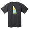 Montbell T-Shirt Unisex Pear Skin Cotton T Rock Climbing - Dark Gray