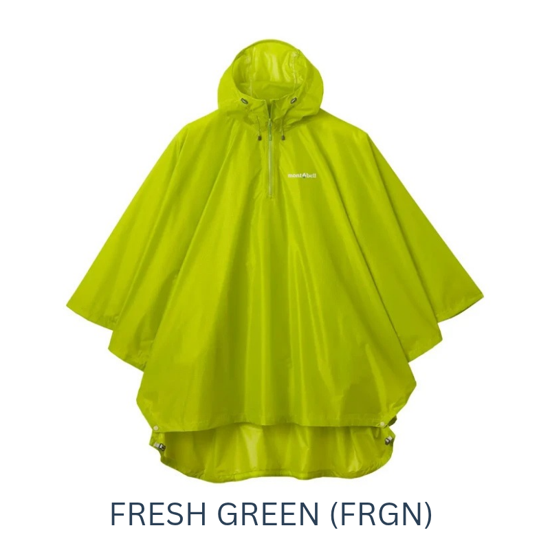 Montbell Rainwear Trekking Rain Poncho Unisex