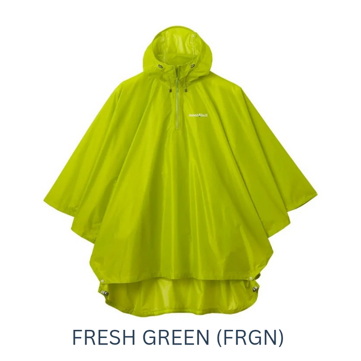 Montbell Rainwear Trekking Rain Poncho Unisex
