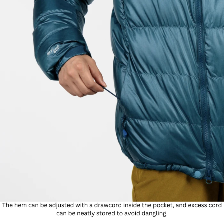 Montbell Down Jacket Women's Alpine Down Parka With Hood - 800 Fill