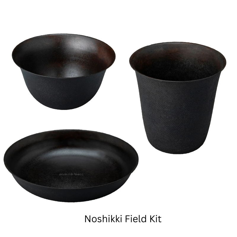 Montbell NOSHIKKI Field Kit (WAN, YUNOMI, SARA) - Camping Outdoor