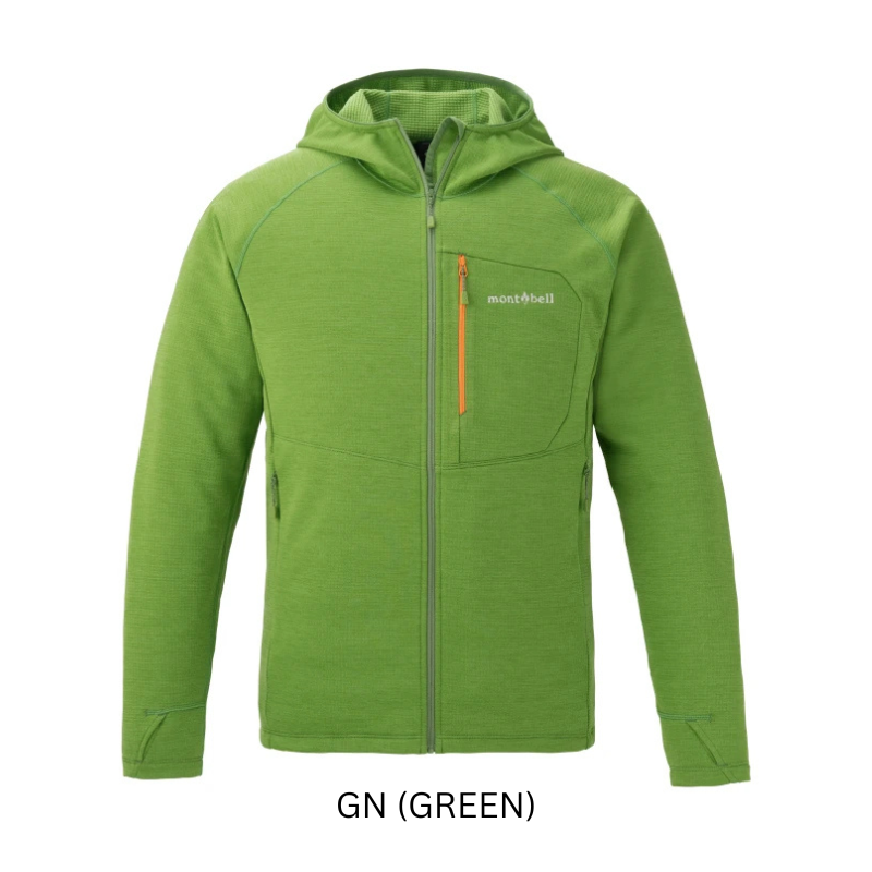 Montbell Thermal Men's CLIMAGRID Hooded Jacket