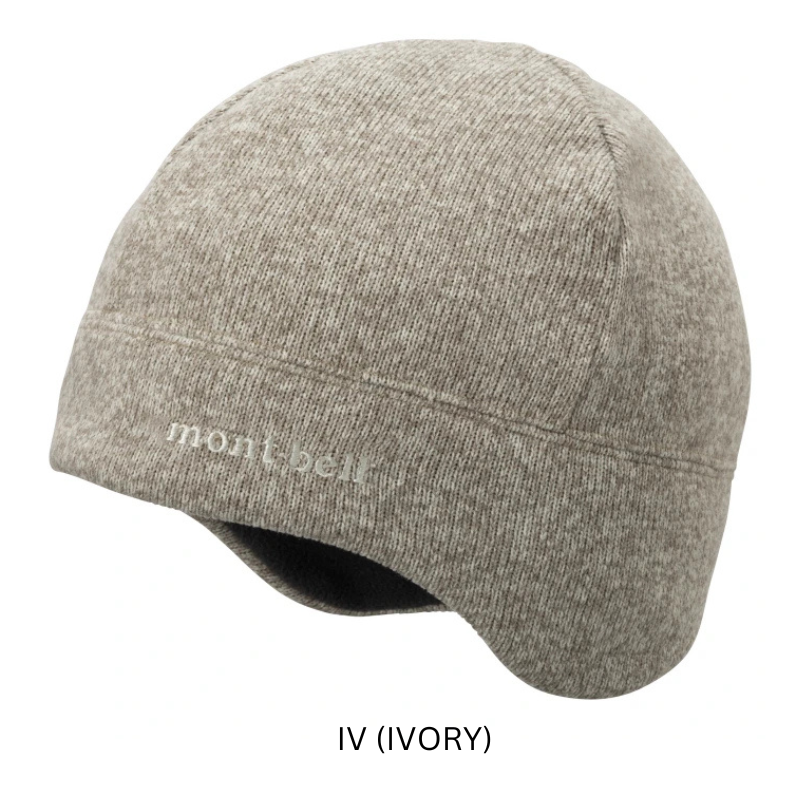 Montbell Unisex CLIMAPLUS KNIT EAR WARMER CAP - Winter Outdoor Snow Travel