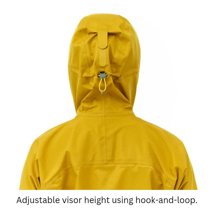 Montbell Rainwear Women's Thunder Pass Jacket 3-layer DRY-TEC - IVORY/OFF WHITE