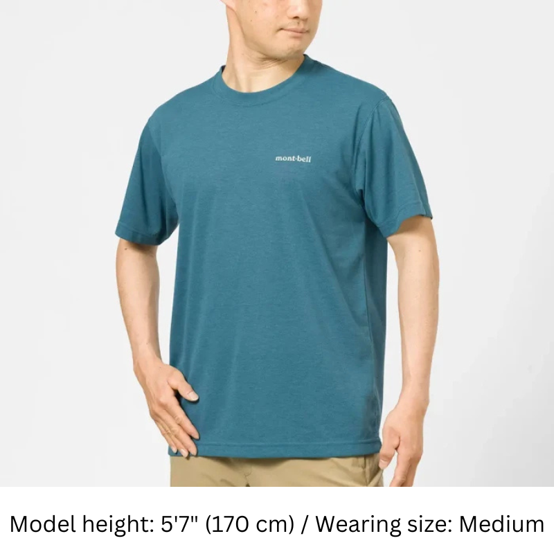 Montbell T-Shirt Unisex Wickron Singapore Icon